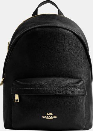 Coach Womens Taylor Small Backpack - Black Leather - One Size