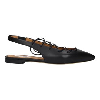 Moschino Dames, Schoenen, Zwart, Maat: 39 EU Leer