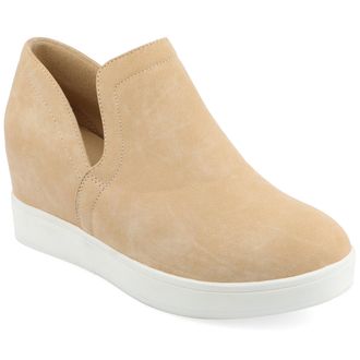 Journee Collection Collection Womens Cardi Wide Width Sneaker Wedge