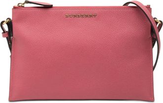 Burberry Pre-owned Burberry Grained Leather Peyton Crossbody Ladies J87W2NBKCXOUVCOI