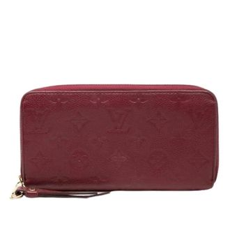 Louis Vuitton Pre-owned Clutches, female, Red, Size: ONE SIZE Pre-owned Long Wallet
