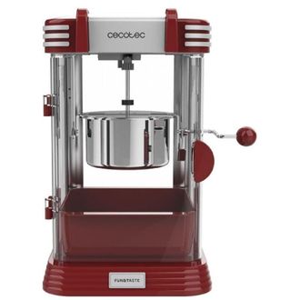 Cecotec Cecotec - Macchina per Popcorn Elettrica Fun&Taste PCorn Classic. Popcorn Maker, 300 w, Design Retr&ograve;, Pentola in Acciaio Inossidabile da 500 ml