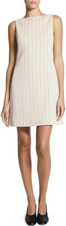 Theory Stripe Sleeveless Minidress in Oat Multi at Nordstrom Rack, Size 4