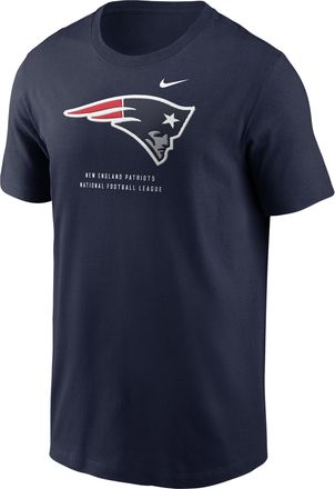 Nike New England Patriots Essential Nike Mens NFL T-Shirt in Blue | N19941S8K-MDV