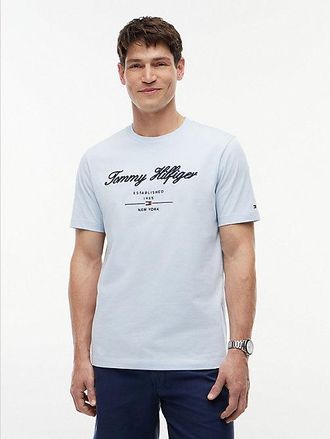 Tommy Hilfiger Textured Logo Jersey T-Shirt