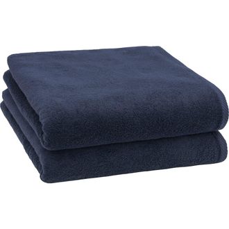 Linum Home Textiles 2-Pack Ediree Cotton Bath Towel Set in Marine at Nordstrom Rack