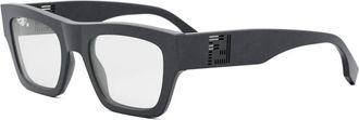 Fendi Optisch Montuur - unisex - Brillen - Grijs - ONE Size - Accessoires