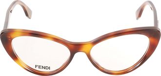 Fendi Cat-eye Flame Effect Glasses