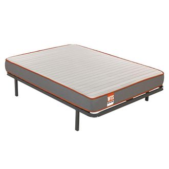 What The Sleep Colch&oacute;n y Canap&eacute;, Espuma Hr, Gris, 150x190