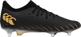 Canterbury Of New Zealand Unisex Adult Speed Falcon Elite Firm Ground Rugby Boots (Black) - Size UK 10.5