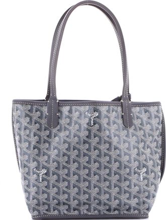 Goyard Anjou Reversible Tote Coated Canvas Mini