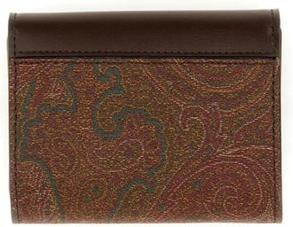 Etro Etro Portemonnaies - Paisley-Patterned Wallet - Gr. unisize - in Braun - für Damen