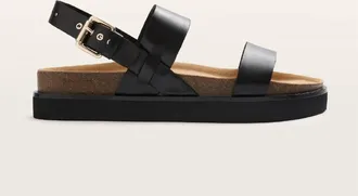 FRANKiE4 Womens Hunter Sandal In Black