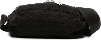 Bottega Veneta Pre-owned Bottega Veneta Canvas Intrecciato Webbing Belt Bag Ladies P01664803C