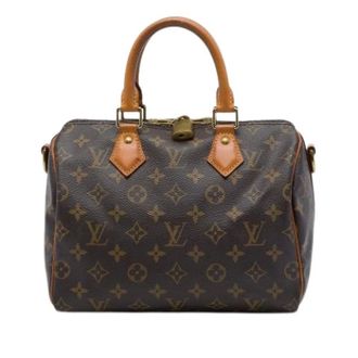 Louis Vuitton Pre-owned Speedy Bandouliere 25 - Dames - Pre-owned - Bruin - Maat: ONE Size Leer