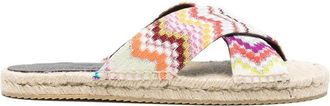 Missoni Criss-cross Espadrilles