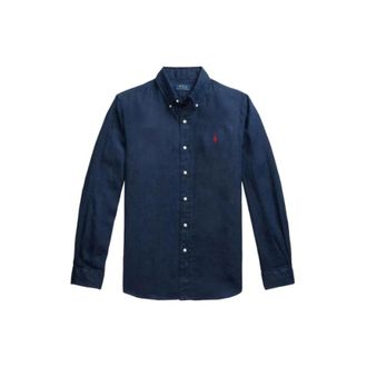 Ralph Lauren Casual Shirt - Heren - Casual Overhemden - Blauw - L - Overhemden