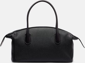 The Row Leather duffel bag