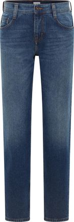 Mustang Straight-Jeans MUSTANG Herren Style Denver Straight, Herren, Gr. 31, L&auml;nge 34, blau (682 mittelblau), Denim/Jeans, 100% Baumwolle, unifarben, straight