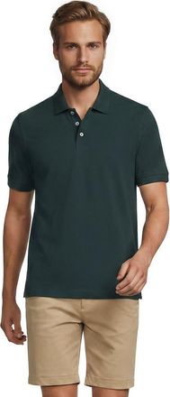Lands End Short Sleeve Performance Mesh Pique Polo in Green Gables at Nordstrom, Size Xx-Large