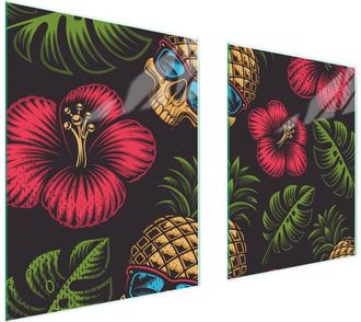 OEM Placa Protectora De Vidrio Para Estufa 85x52 Pi&ntilde;a