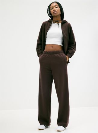 Twik Womens Straight-leg fleece pant