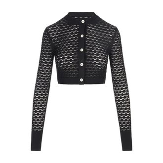 Lanvin Dames, Truien, Zwart, Maat: XS Viscose