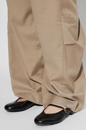 Furla Etoile Slides, Womens, Black