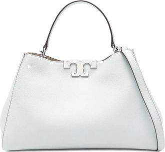 Tory Burch Eleanor logo tote bag - Blue