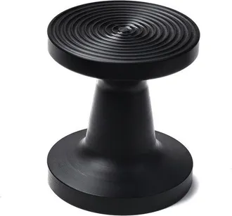 No Brand Prensador De Caf&eacute; De Doble Cara, Martillo Prensador De Caf&eacute; Molido De Pp Negro Con Base De Rosca Plana, Para Cafetera (58 Mm)