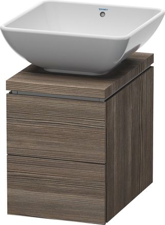 Duravit Duravit L-cube Mueble Para Consola, Ancho 320mm, Profundidad 477mm, 2 Cajones, Color: Pino Terra Decor - Lc681805151