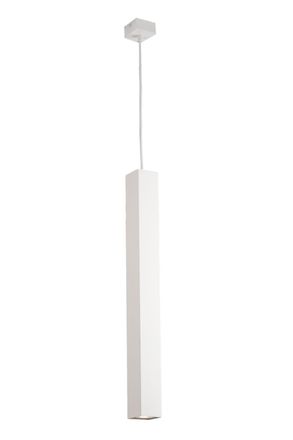 Luce-Ambiente-Design Luz de techo cuadrada en metal blanco 60 cm