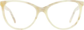 Andy Wolf Beige Acetate Glasses Womens (Frames)