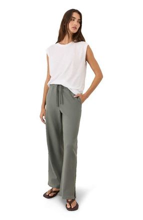 Pact Organic Cotton Featherweight Slub Relaxed Muscle Tee in White at Nordstrom, Size Xx-Large