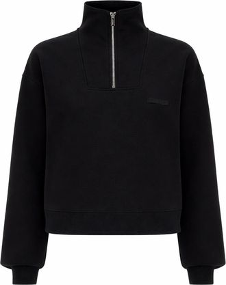 Jacquemus Grosgrain-Sweatshirt mit Rollkragen