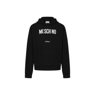 Moschino unisex, Sweatshirts & Hoodies, Zwart, Maat: S Katoen