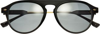 Simplify Unisex Black Pilot Sunglasses SSU127-C1