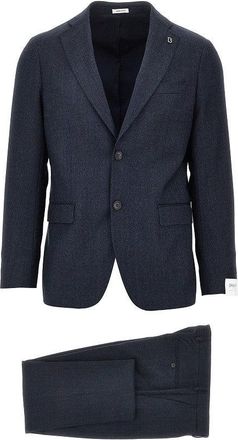 Breras Milano Single-breasted wool tailored suit Man 46