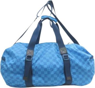 Louis Vuitton Pre-owned Weekend Bags, female, Blue, Size: ONE SIZE Pre-owned Vintage Boston Bag