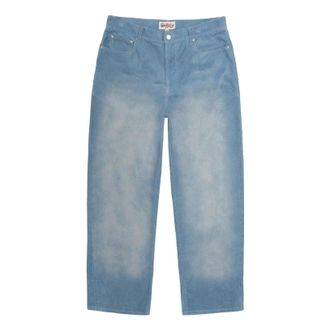 St&uuml;ssy Faded Corduroy Classic Jeans Denim Blue 116647