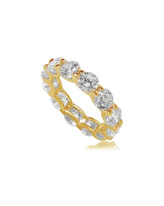 Suzy Levian Suzy Levian Silver Cz Eternity Ring