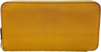 Herm&egrave;s Caramel Long Wallet (Bi-Fold) (Pre-Owned)