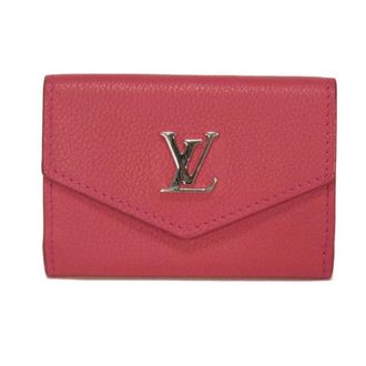 Louis Vuitton Pink Leather Wallet (Tri-Fold) (Pre-Owned)