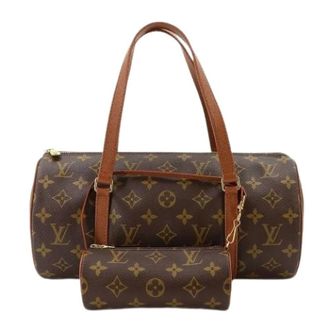 Louis Vuitton Borsa a mano Pre-owned in tela Monogram - - Pre-owned - Donna - Marrone - ONE SIZE