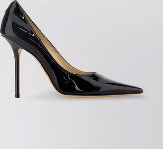 Jimmy Choo London patent leather pointed-toe pumps