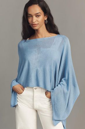 Mare Mare Thin Knit Poncho