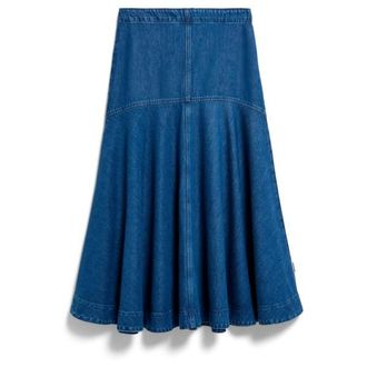 Armedangels Denim Midi Skirt Jupe f&uuml;r Damen | blau