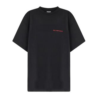 Balenciaga Hombre, Camisetas, Negro, Talla: M