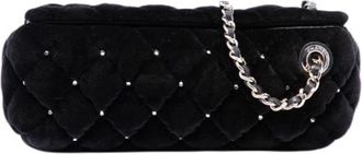 Chanel Pre-owned Clutch - Dames - Vintage Clutch - Zwart - ONE Size - Leer - Vintage