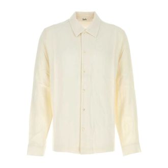 S&eacute;fr Casual Shirts, male, White, Size: S Sense Shirt